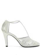 Matchesfashion.com Givenchy - Caged Leather Sandals - Womens - White