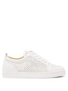 Matchesfashion.com Christian Louboutin - Ac Rantulow Perforated Leather Trainers - Mens - White