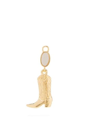 Matchesfashion.com Hillier Bartley - Boot Gold Plated Charm - Womens - Gold