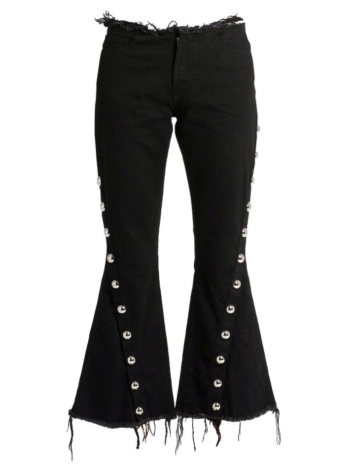 Marques'almeida Frayed-edge Mid-rise Flared Jeans
