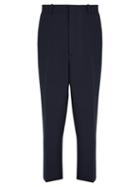 Matchesfashion.com Jil Sander - High Waist Pressed Trousers - Mens - Navy
