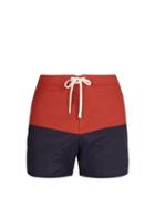 Matchesfashion.com Saturdays Nyc - Ennis Swim Shorts - Mens - Red Multi