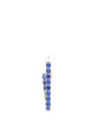 Matchesfashion.com Hillier Bartley - Crystal-pav Paperclip Single Earring - Womens - Blue