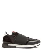 Givenchy Runner Active Low Top Nylon And Leather Trainers