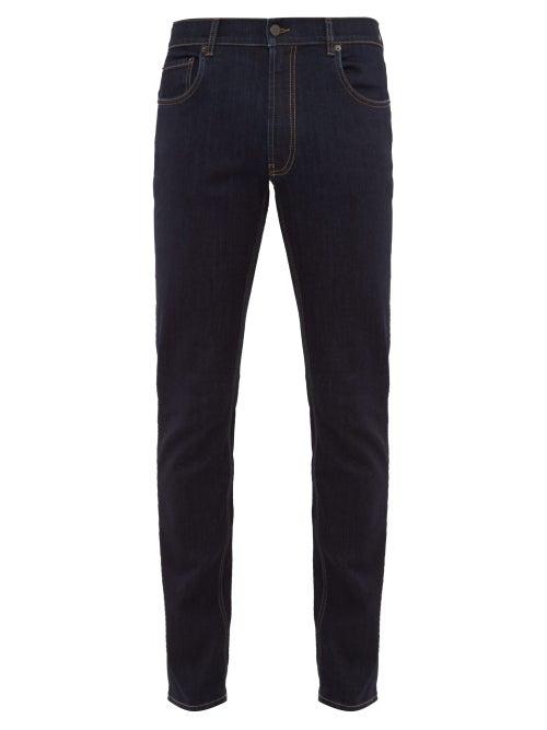 Matchesfashion.com Prada - Slim Leg Stretch Denim Jeans - Mens - Navy