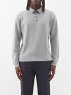 Iris Von Arnim - Laurenz Cashmere Polo Shirt - Mens - Grey