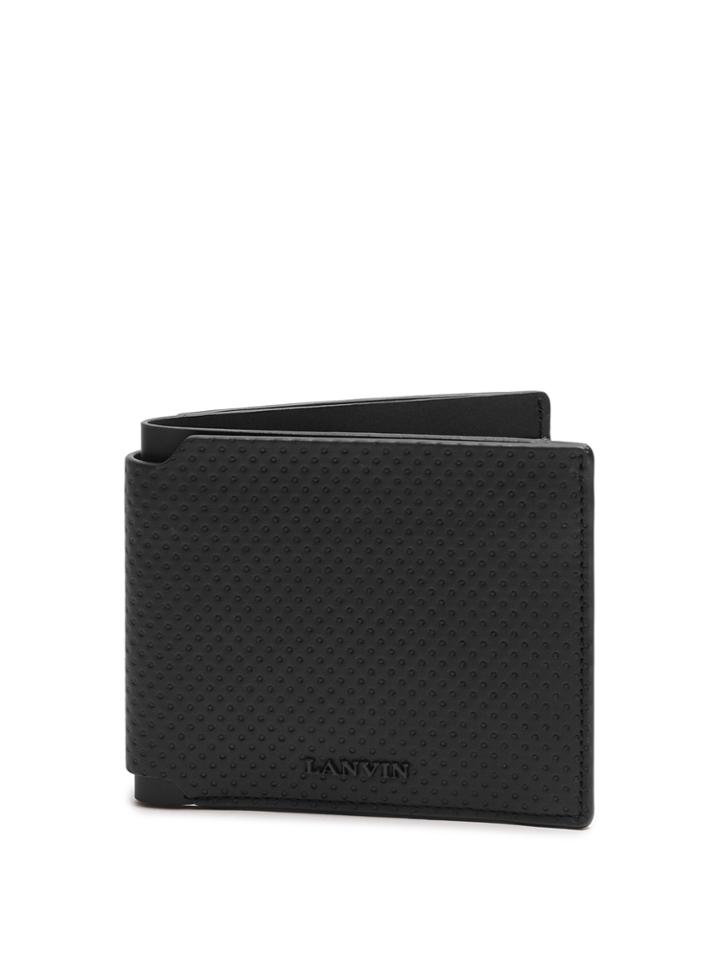Lanvin Perforated-leather Wallet