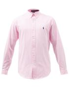 Polo Ralph Lauren - Slim-fit Striped Cotton Shirt - Mens - Pink White