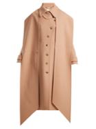 Chloé Asymmetric Wool And Cashmere Coat