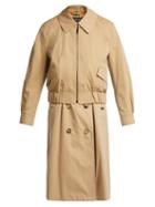 Matchesfashion.com Burberry - Reconstructed Harrington Trench Coat - Womens - Beige