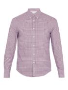Brunello Cucinelli Button-down Collar Checked Cotton Shirt