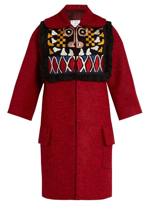 Stella Jean Pregare Embroidered Coat