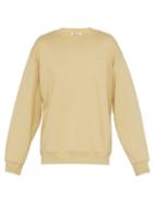Matchesfashion.com Acne Studios - Tjikko Print Cotton Jersey Sweatshirt - Mens - Beige