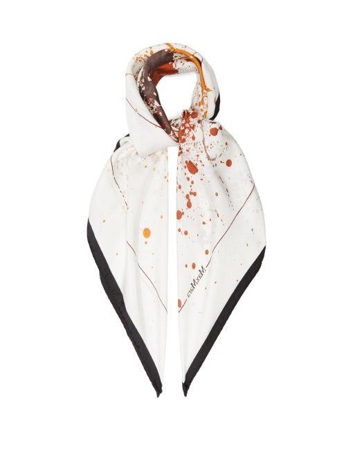 Ladies Accessories Max Mara - Aloesj Scarf - Womens - Red Multi