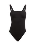 Matchesfashion.com Eres - Alibi Square Neck Swimsuit - Womens - Black