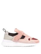 Matchesfashion.com Tod's - Exaggerated Sole Suede Trainers - Womens - Pink