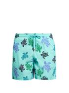 Vilebrequin Moorea Turtles-print Swim Shorts