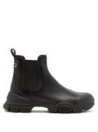 Matchesfashion.com Gucci - Leon Exaggerated-sole Leather Chelsea Boots - Mens - Black