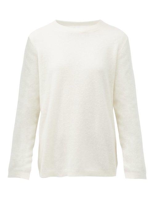 Matchesfashion.com Gabriela Hearst - Harius Round-neck Sweater - Womens - Ivory