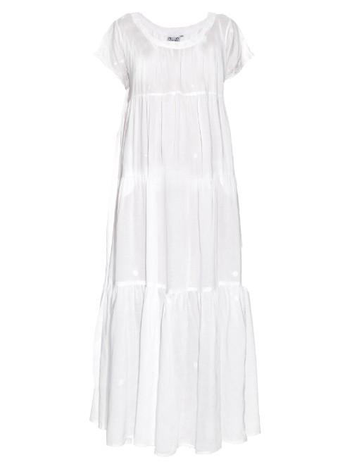 Thierry Colson Paola Dandelion Embroidered Cotton Dress