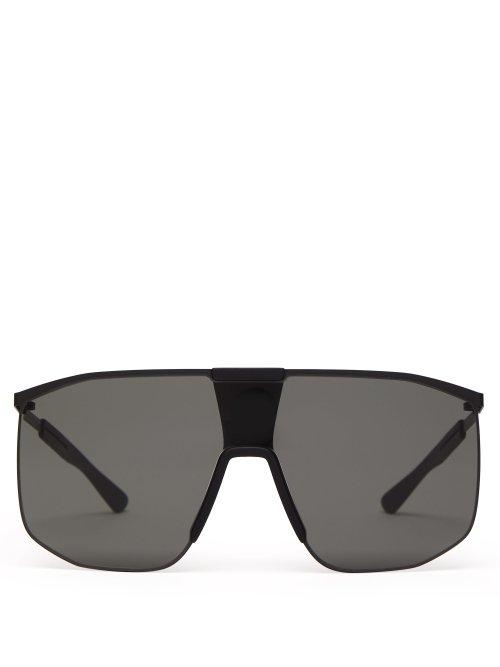 Matchesfashion.com Mykita - Yarrow Mylon Sunglasses - Mens - Black