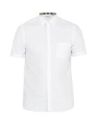 Burberry Reagan Short-sleeved Cotton Shirt