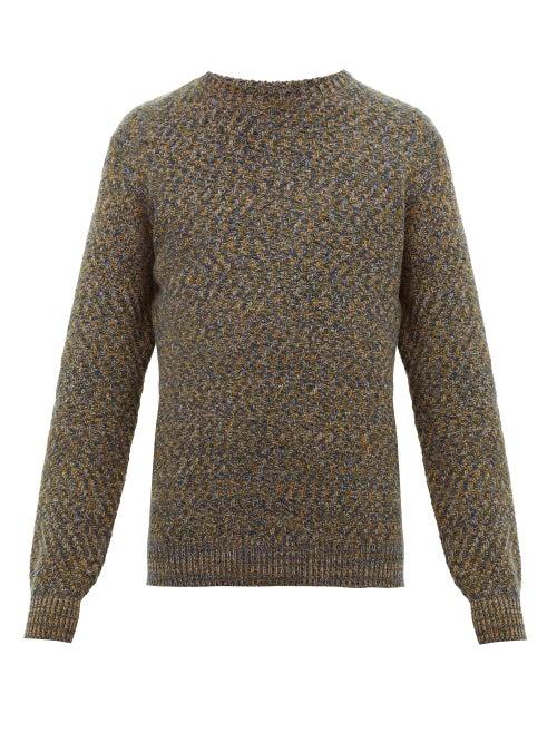 Matchesfashion.com Oliver Spencer - Blenheim Wool Sweater - Mens - Grey