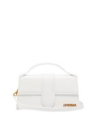 Matchesfashion.com Jacquemus - Bambino Large Leather Cross-body Bag - Womens - White