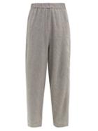 Matchesfashion.com Marrakshi Life - Cotton-blend Boucl Wide-leg Trousers - Mens - Grey