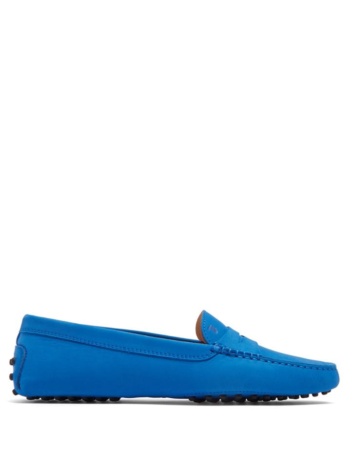 Tod's Gommino Nubuck-leather Loafers