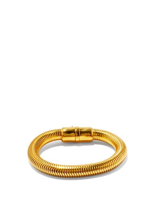 Matchesfashion.com Sophie Buhai - Serpentine 18kt Gold-vermeil Bracelet - Womens - Yellow Gold