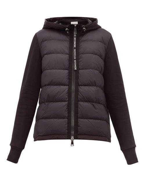 Matchesfashion.com Moncler - Hooded Zip Through Jacket - Womens - Black
