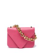 Bottega Veneta - Mount Small Grained-leather Shoulder Bag - Womens - Pink