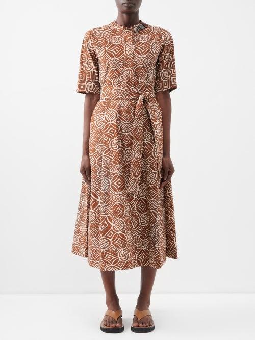S Max Mara - Dorico Dress - Womens - Brown