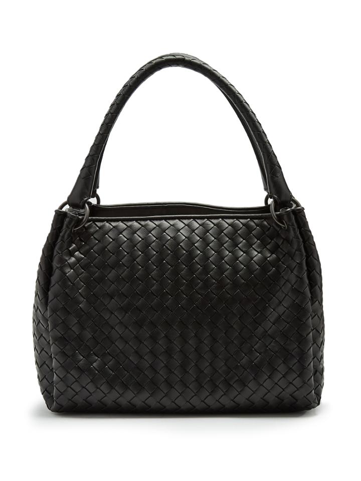 Bottega Veneta Parachute Intrecciato Small Leather Bag
