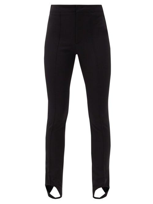 Matchesfashion.com Moncler Grenoble - Stirrup Skinny-fit Ski Trousers - Womens - Black