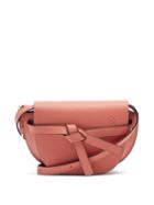Ladies Bags Loewe - Gate Mini Grained-leather Cross-body Bag - Womens - Pink
