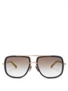 Matchesfashion.com Dita Eyewear - Mach One Titanium Sunglasses - Mens - Black