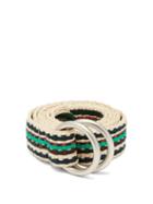 Matchesfashion.com Guanabana - Ring Buckle Woven Belt - Mens - Multi