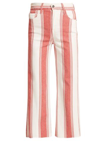 Frame Vintage Cropped Jeans
