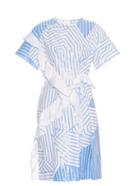 Jil Sander Arabesque Striped Cotton Dress
