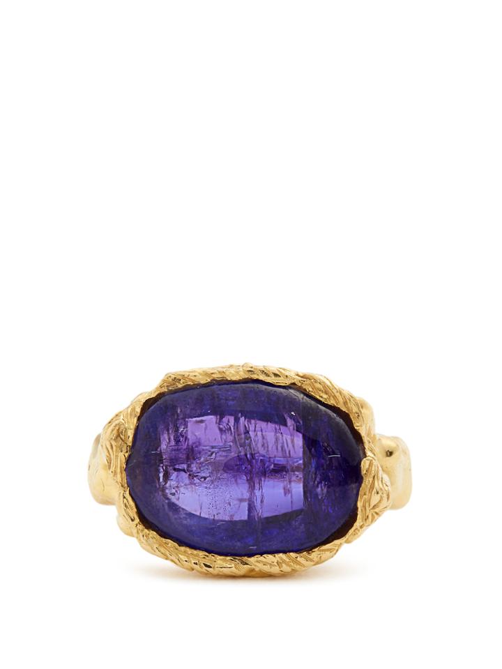 Jade Jagger Tanzanite & Yellow-gold Ring