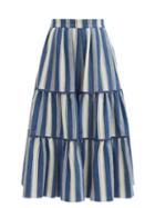 Weekend Max Mara - Baruffa Skirt - Womens - Blue
