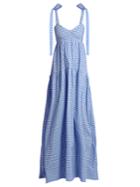 Caroline Constas Elle V-neck Cotton Dress