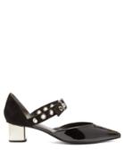 Robert Clergerie X Self-portrait Sasa Patent-leather Pumps
