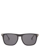 Matchesfashion.com Gucci - Horsebit Acetate Sunglasses - Mens - Black Gold