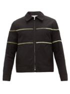 Matchesfashion.com Adish - Stripe-stitched Canvas Jacket - Mens - Black