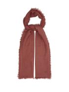 Matchesfashion.com Ann Demeulemeester - Fine Knit Cashmere Scarf - Womens - Pink