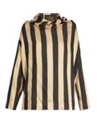 Vivienne Westwood Anglomania Long-sleeved Silk-crepe Blouse