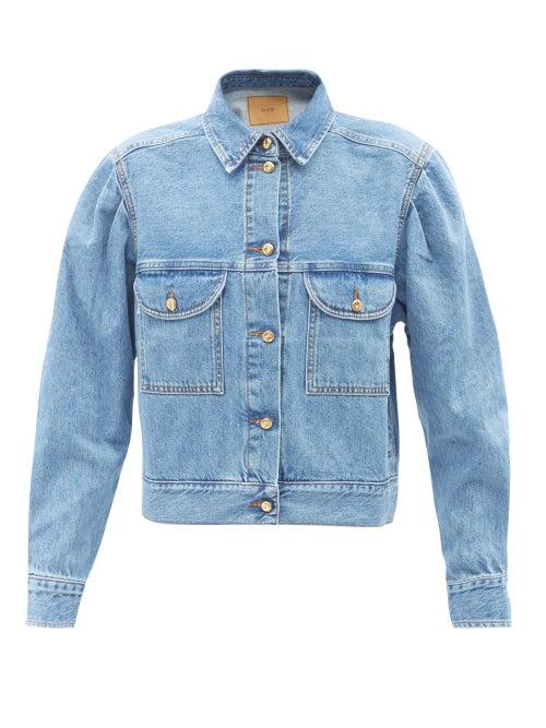 Blaz Milano - Nariida Maya Cropped Denim Jacket - Womens - Denim